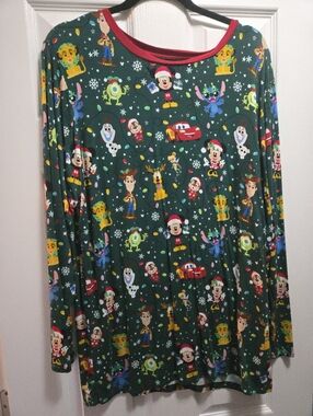 Little Sleepies Pixar Christmas Parade Mens Xl Top